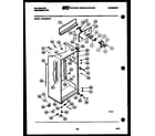 Kelvinator TSI180EN1W cabinet parts diagram