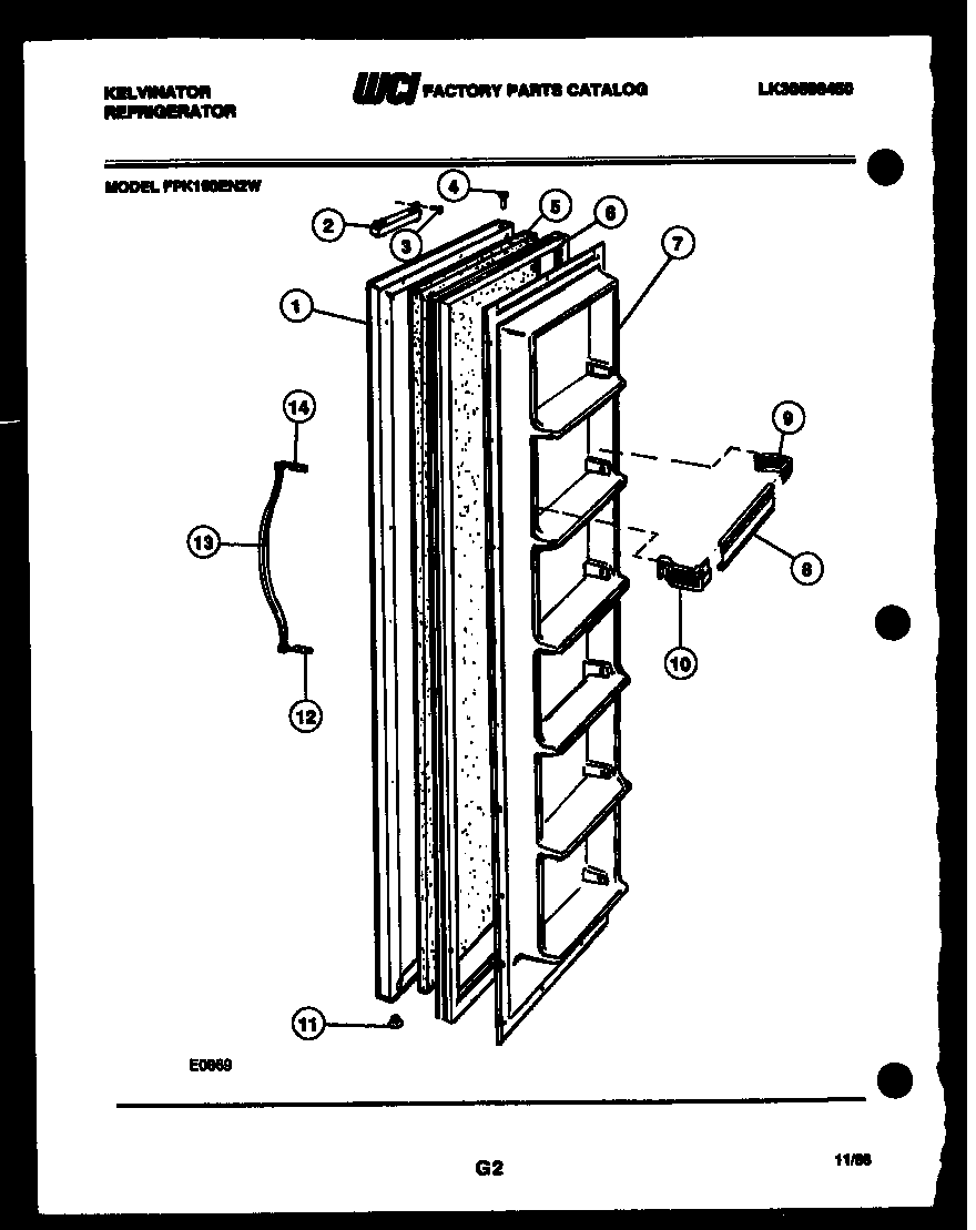 FREEZER DOOR PARTS