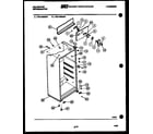 Kelvinator TSK140EN3W cabinet parts diagram