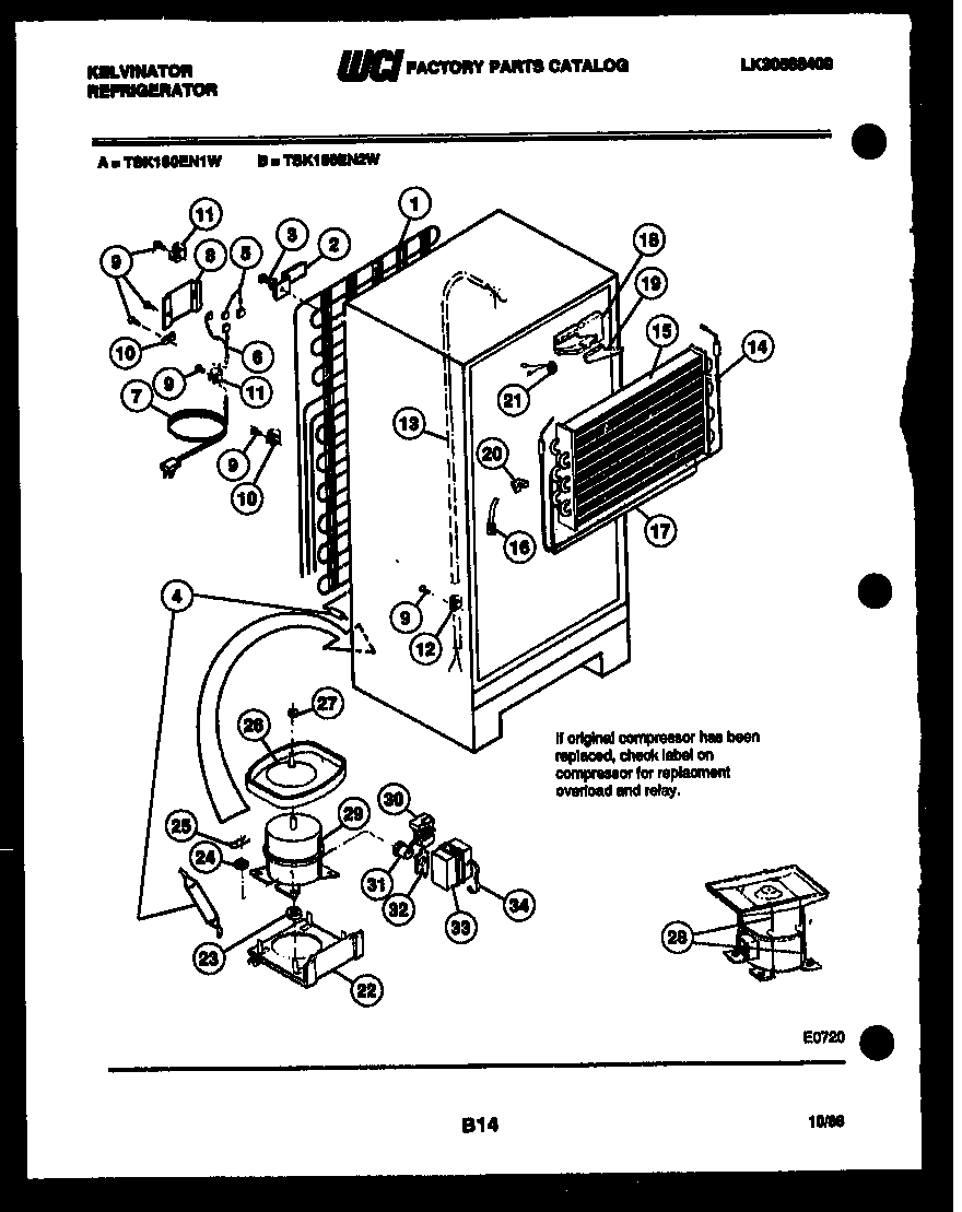 SYSTEM AND AUTOMATIC DEFROST PARTS