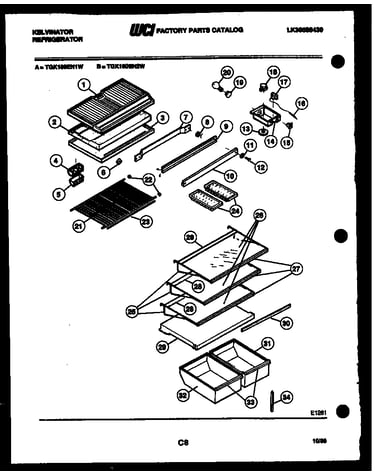 Shelves and supports
