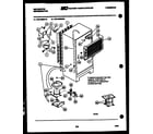 Kelvinator TSK180EN1W system and automatic defrost parts diagram