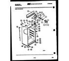 Kelvinator TSK145PN0D cabinet parts diagram