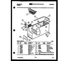 Kelvinator HFS204FM1W cabinet parts diagram