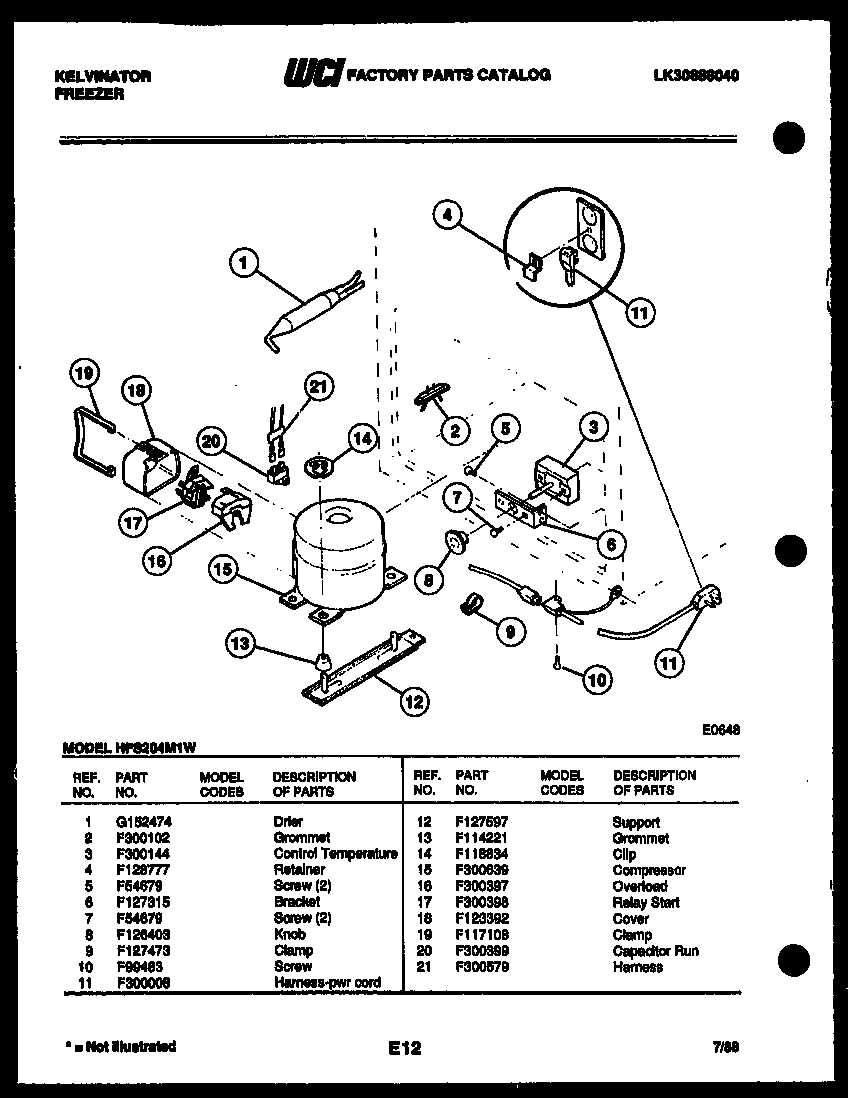 System and electrical parts