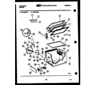 Kelvinator CFS53DM2W chest freezer parts diagram