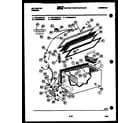 Kelvinator HFS204DM1W chest freezer parts diagram