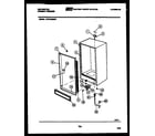 Kelvinator UFP212SM3W cabinet parts diagram