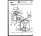 Kelvinator AWP330F1D cabinet parts diagram