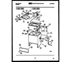 Kelvinator AW500C2V cabinet parts diagram