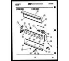 Kelvinator AW500C2D console and control parts diagram