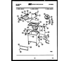 Kelvinator AW700C2D cabinet parts diagram