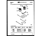 Kelvinator REP302CW2 broiler parts diagram