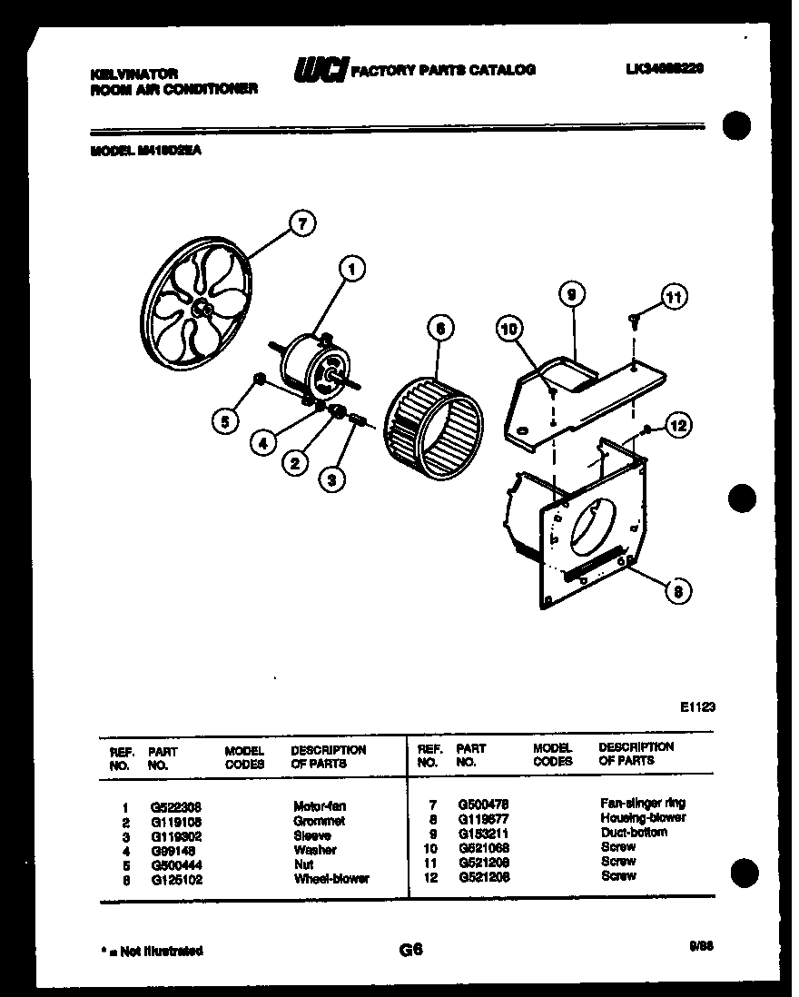 Air handling parts