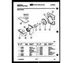 Kelvinator S418F2XA air handling parts diagram