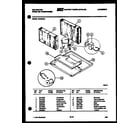 Kelvinator S418F2XA system parts diagram