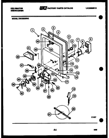 Inner door parts