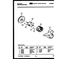 Kelvinator MH110F1UA air handling parts diagram