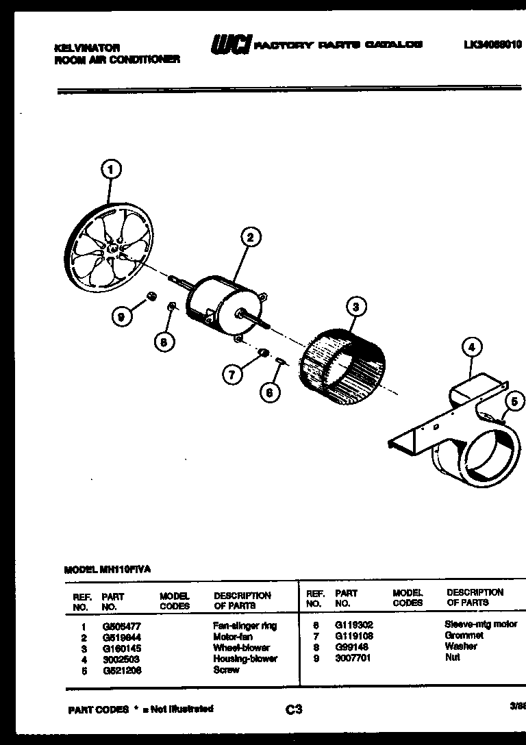 Air handling parts