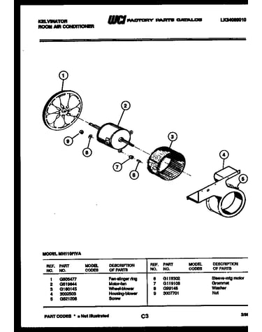 Air handling parts