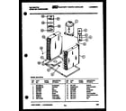 Kelvinator MH110F1UA system parts diagram