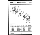 Kelvinator MH309F1QA air handling parts diagram