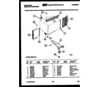 Kelvinator MH309F1QA cabinet and installation parts diagram