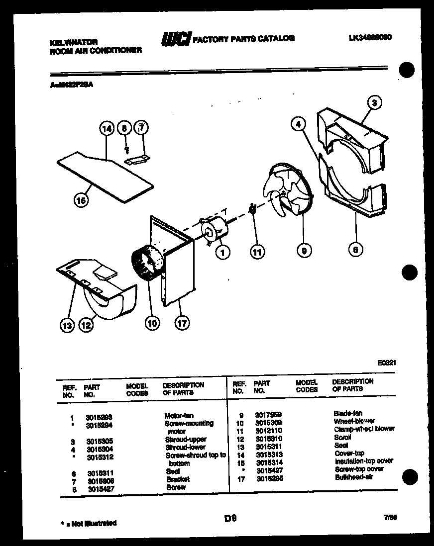 Air handling parts