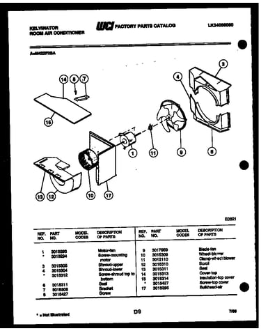 Air handling parts