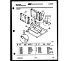 Kelvinator M422F2SA system parts diagram