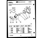 Kelvinator M428F2SA air handling parts diagram