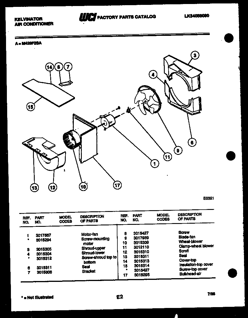 Air handling parts