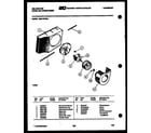 Kelvinator MH312F2QA air handling parts diagram