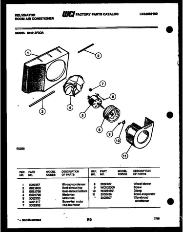 Air handling parts