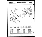 Kelvinator MH418F2SA air handling parts diagram