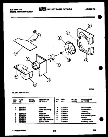 Air handling parts