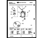 Kelvinator MH312F2EA compressor diagram