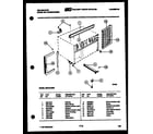 Kelvinator MH312F2EA cabinet and installation parts diagram