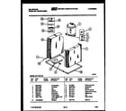 Kelvinator MH110D1UA system parts diagram