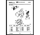 Kelvinator M208F1EA electrical parts diagram