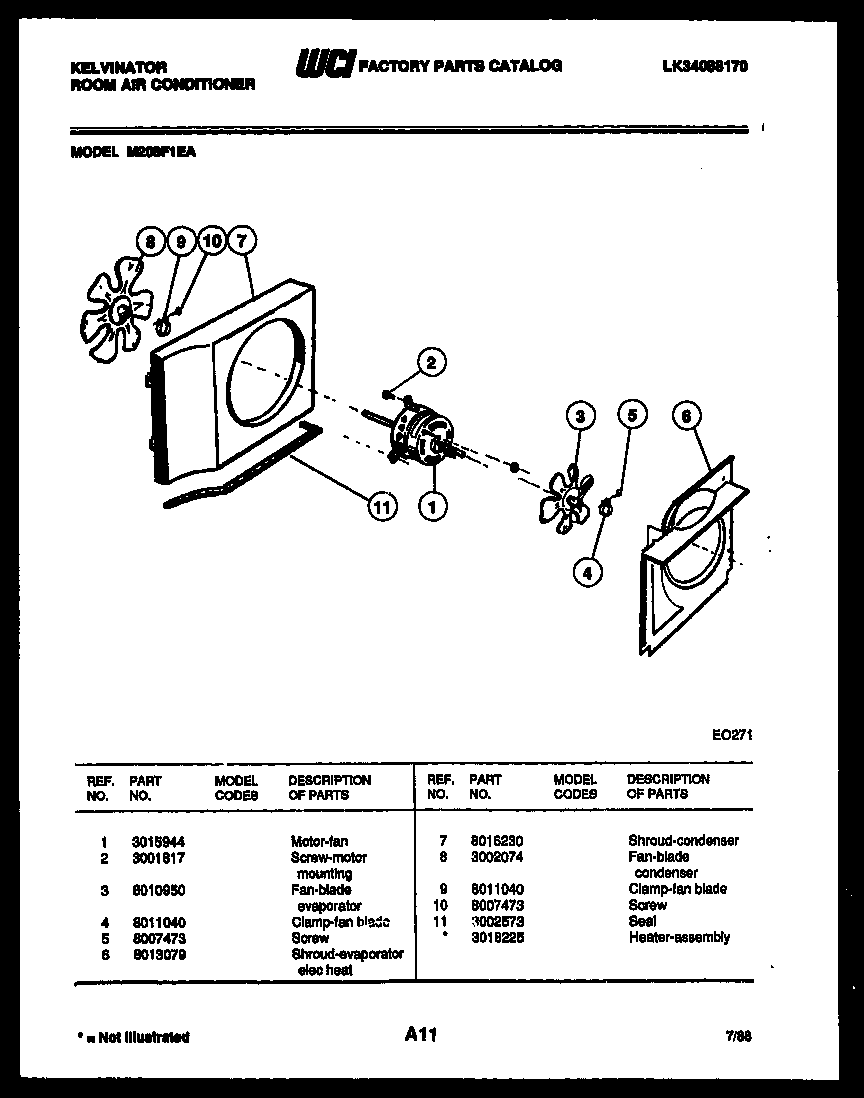 Air handling parts