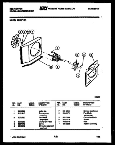 Air handling parts