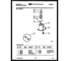 Kelvinator M208F1EA compressor diagram
