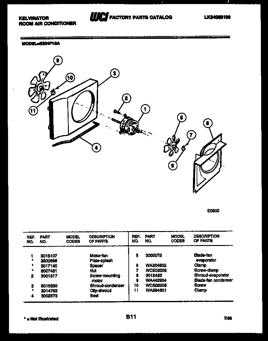 Air handling parts