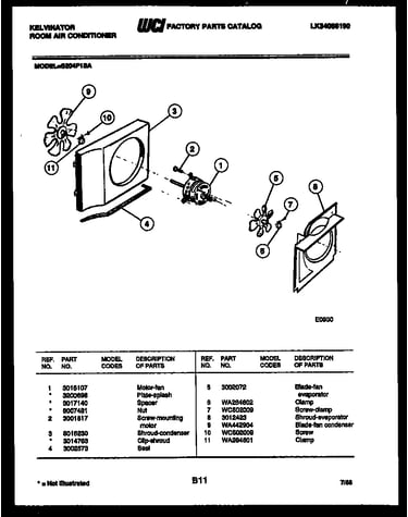 Air handling parts