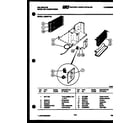 Kelvinator M205F1QA electrical parts diagram