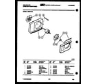 Kelvinator M205F1QA air handling parts diagram
