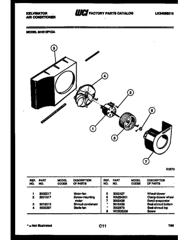 Air handling parts