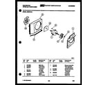 Kelvinator M205G1QA air handling parts diagram