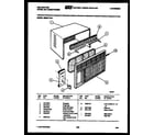 Kelvinator M208F1QA1 cabinet parts diagram